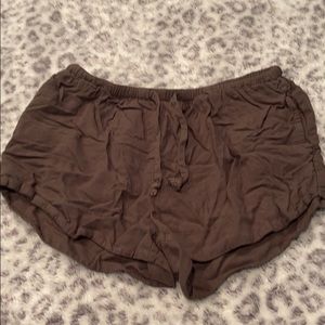Olive shorts